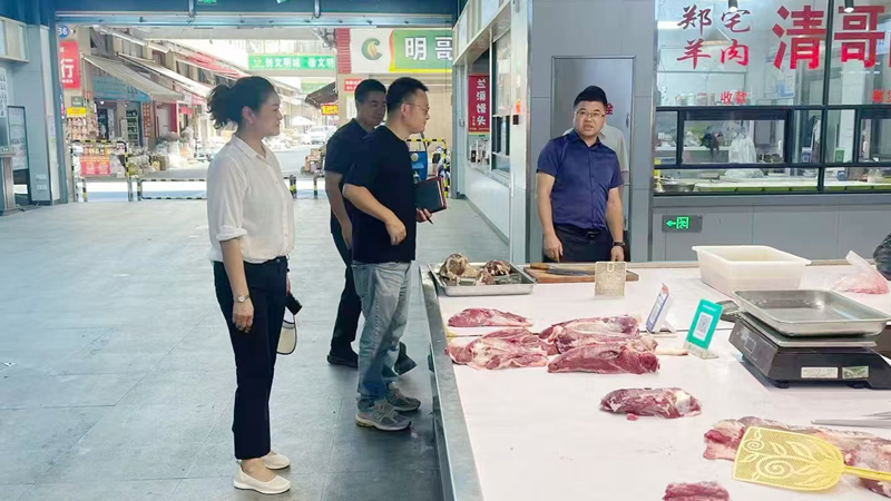 建德新農(nóng)都管理團(tuán)隊(duì)到浦江農(nóng)批市場考察交流